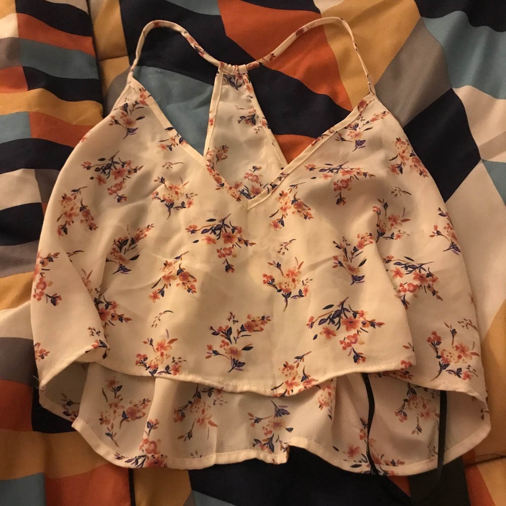 Floral Crop Top